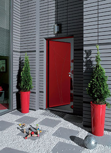 Porte d'entrée Aluminium