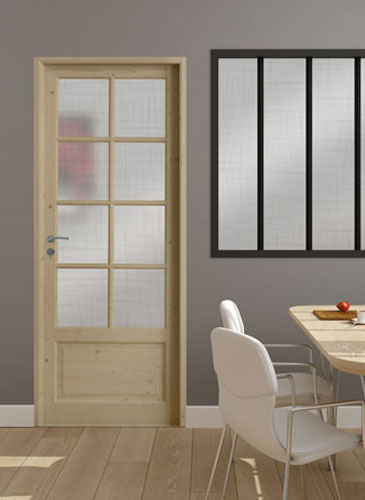 bloc porte interieur bois