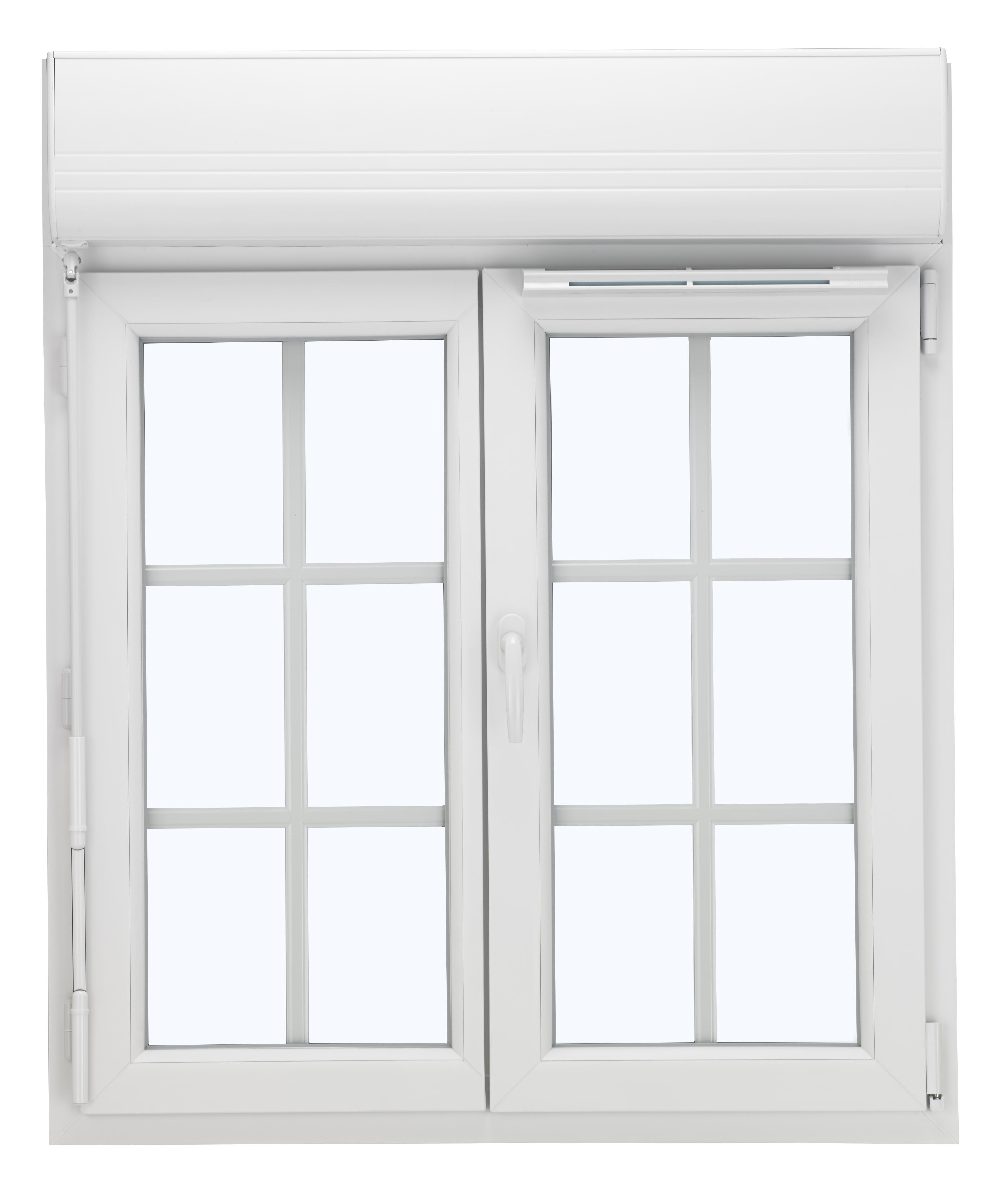 FENÊTRE 2 VANTAUX COFFRE VOLET ROULANT