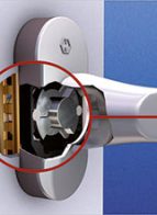 sécurité poignée secustik GIMM Menuiseries