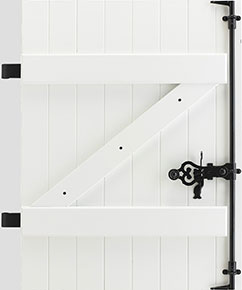 Volet battant bois pré-peint