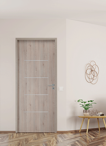 bloc porte contemporain