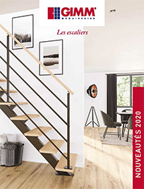 brochure escaliers gain de place GIMM Menuiseries