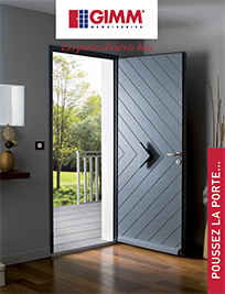 brochure portes bois GIMM Menuiseries