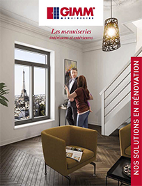 Catalogue menuiseries extérieures et intérieures pour la renovation- GIMM Menuiseries